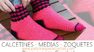 Calcetín Tejido a Crochet / Paso a paso en español