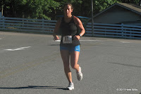 Tallahassee runner Jillian Heddaeus (15th, 26:27) placed third among the women in Quincy's second annual Run With The Moose 5K on 23 July 2011. Jillian Heddaeus