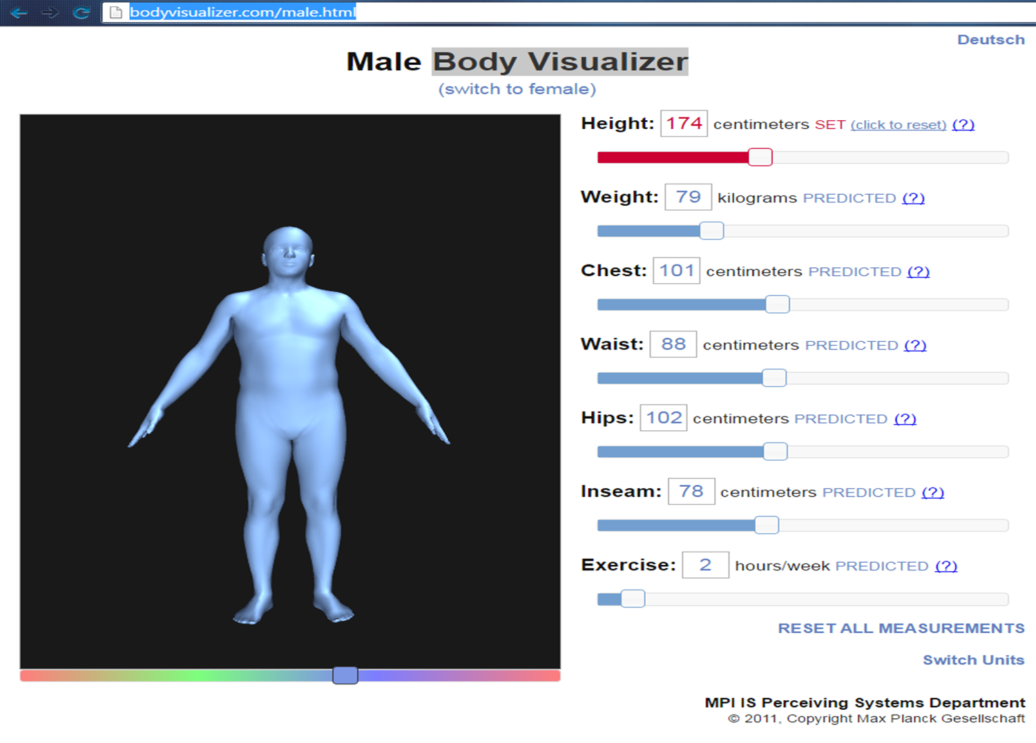 Metabolito Activo Body Visualizer