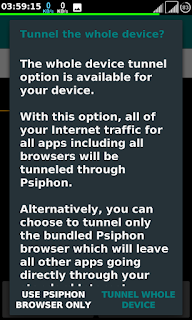 psiphon pro lite tunnele whole device