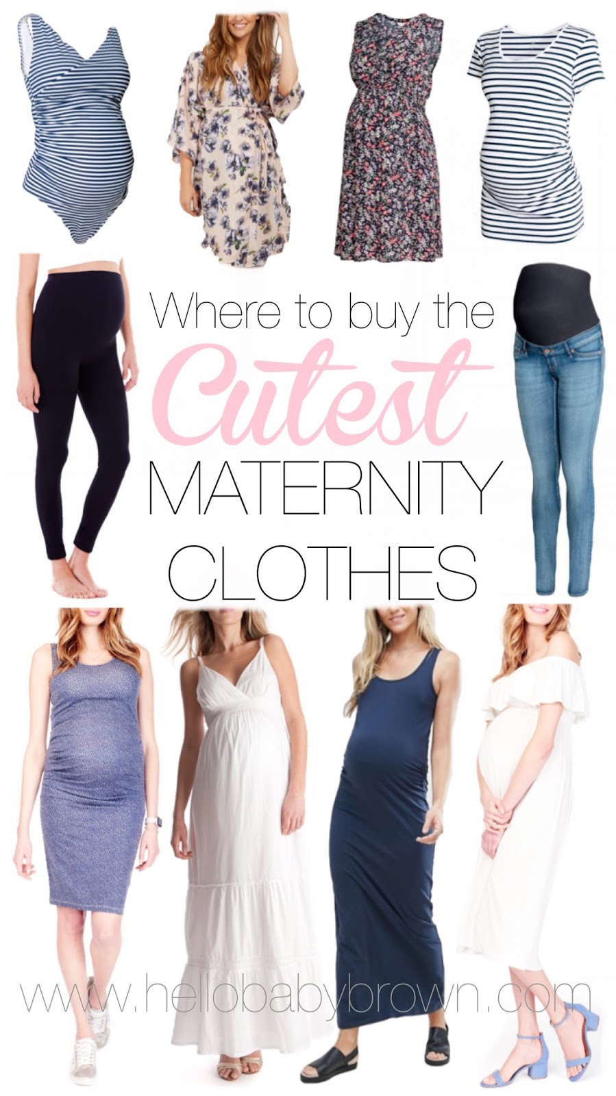 Hello Baby Brown: Where to buy the cutest maternity clothing