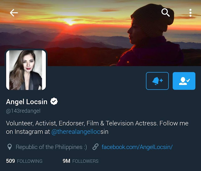 : QUEEN OF TWITTER: Angel Locsin Upholds Her Title in Social Media For Having 9.16 Million Followers! : QUEEN OF TWITTER: Angel Locsin Upholds Her Title in Social Media For Having 9.16 Million Followers!