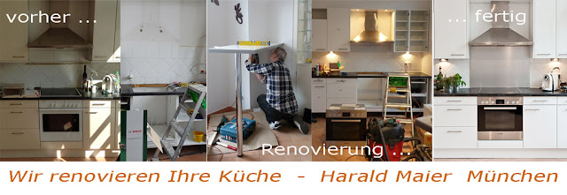 vorher - nachher Küche renovieren 