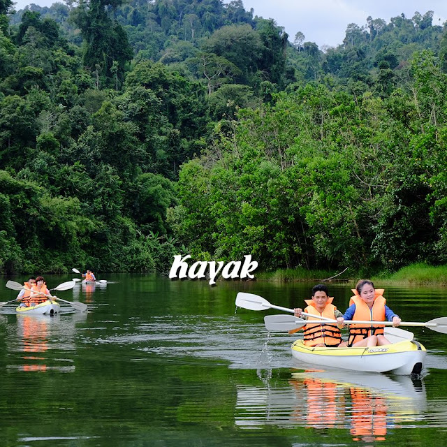 Chèo thuyền Kayak tại Khu du lịch sinh thái Madagui