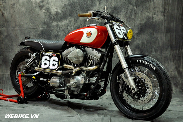 Harley Davidson Dyna độ Tracker với công nghệ cực hiện đại Harley Davidson Dyna độ Tracker với công nghệ cực hiện đại
