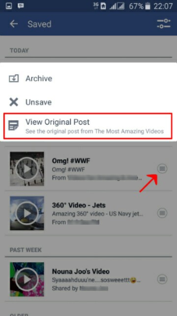 Koleksi video tersimpan Koleksi video tersimpan