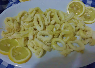 anelli di calamari al forno