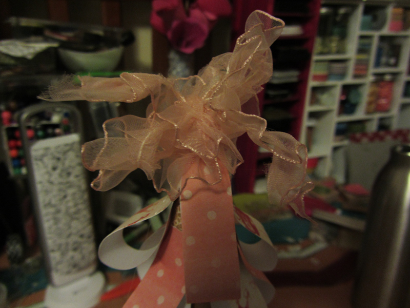 Errant Scraps: Pink Paper Cone Tree Tutorial