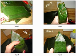 Langkah-langkah Cara Membuat Lontong Daun Pisang Cara Membuat Lontong Daun Pisang