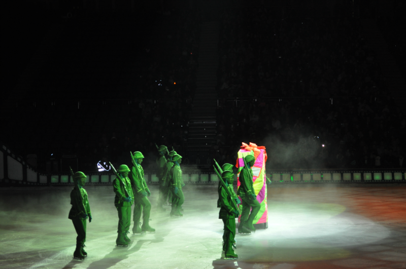 Toy Story soldiers from Disney on Ice