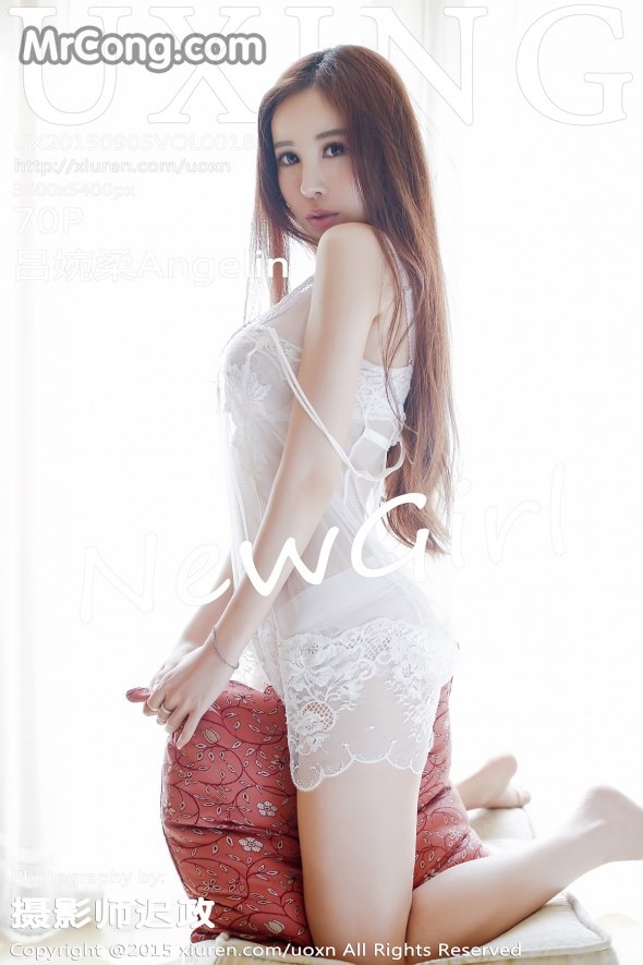 UXING Vol.018: Model Angelin (吕 婉 柔) (71 photos)