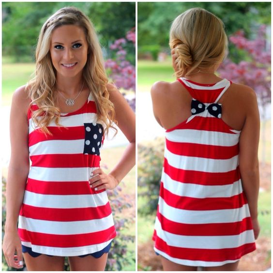 Fashion Flare♡♡: 7 Most Beautiful American Flag Shirts