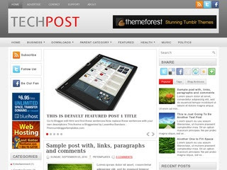 TechPost-blogger-template