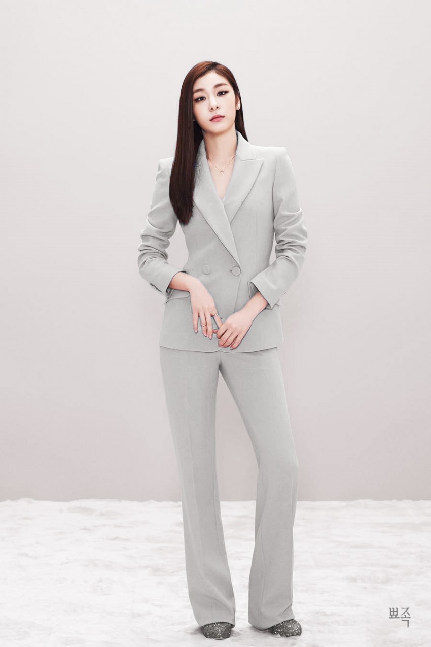 김연아 제이에스티나 핑크/블루/민트/크림 수트 | 인스티즈