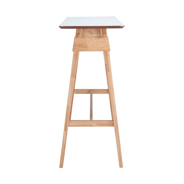 CONIC Bàn Bar 120x45x100.5 cm Màu Gỗ Tự Nhiên