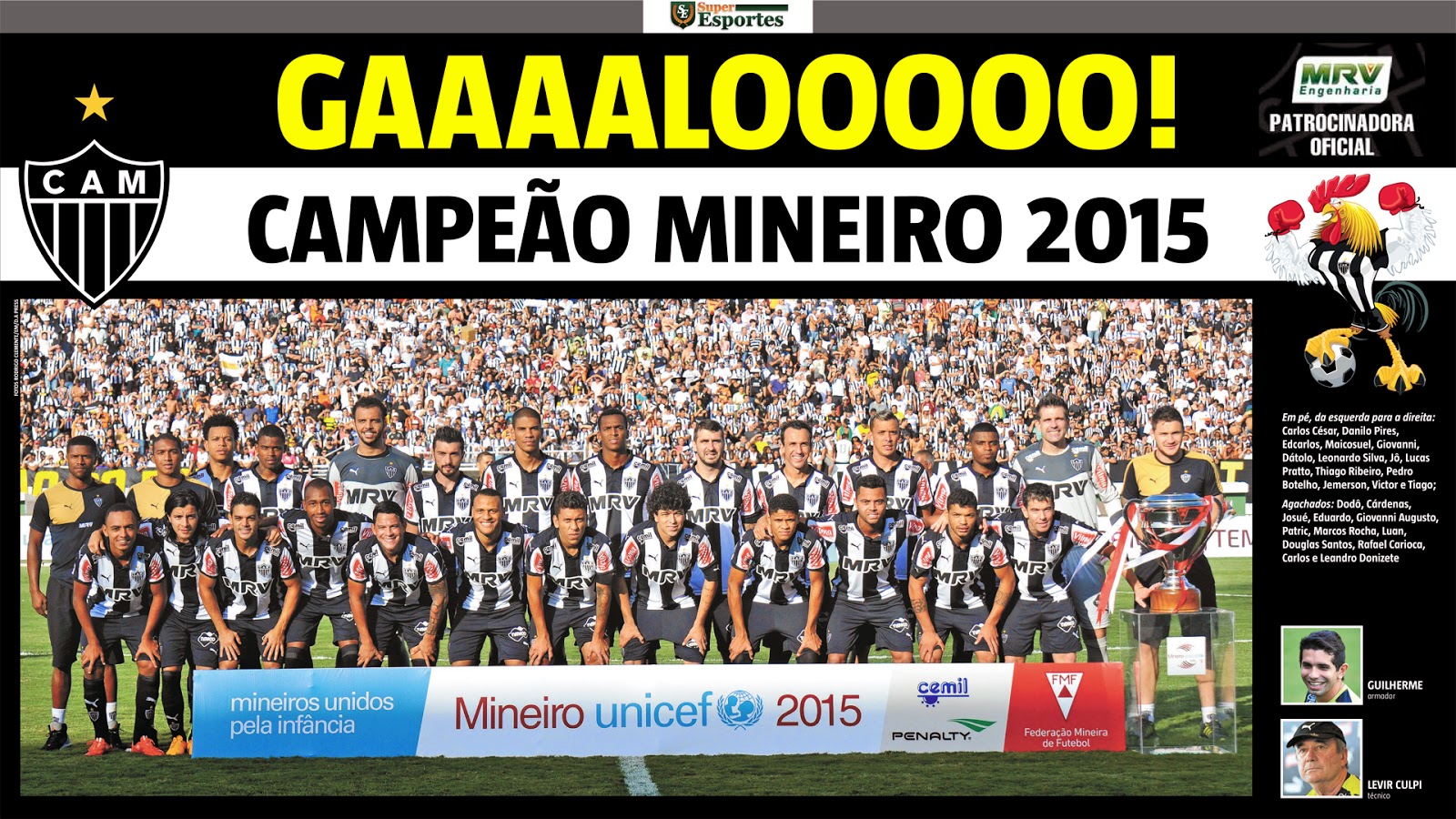Blog dos Atleticanos Galo Galo No Detalhe 20 O campeão de emoção Blog dos Atleticanos Galo Galo No Detalhe 20 O campeão de emoção