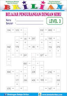 Soal Penjumlahan Model Teka-Teki - Bimbel Brilian