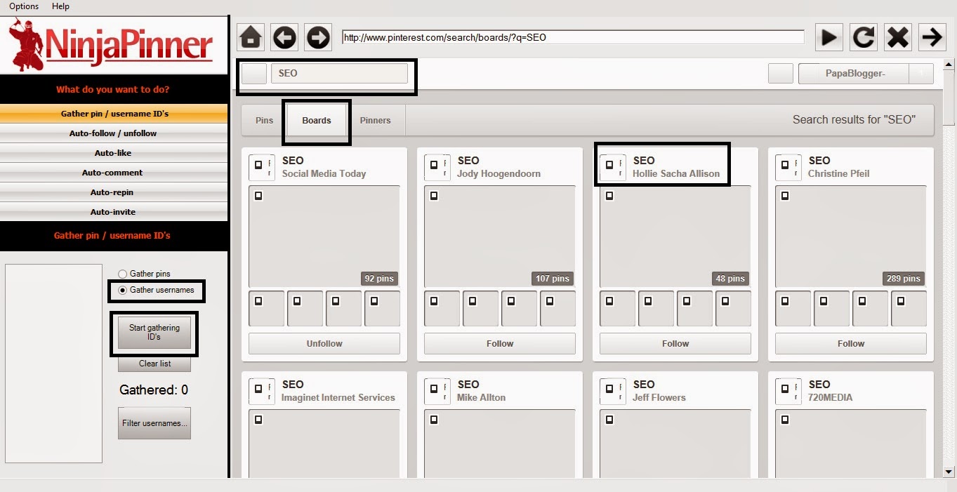 Ninja Pinner 1.6.0 Latest