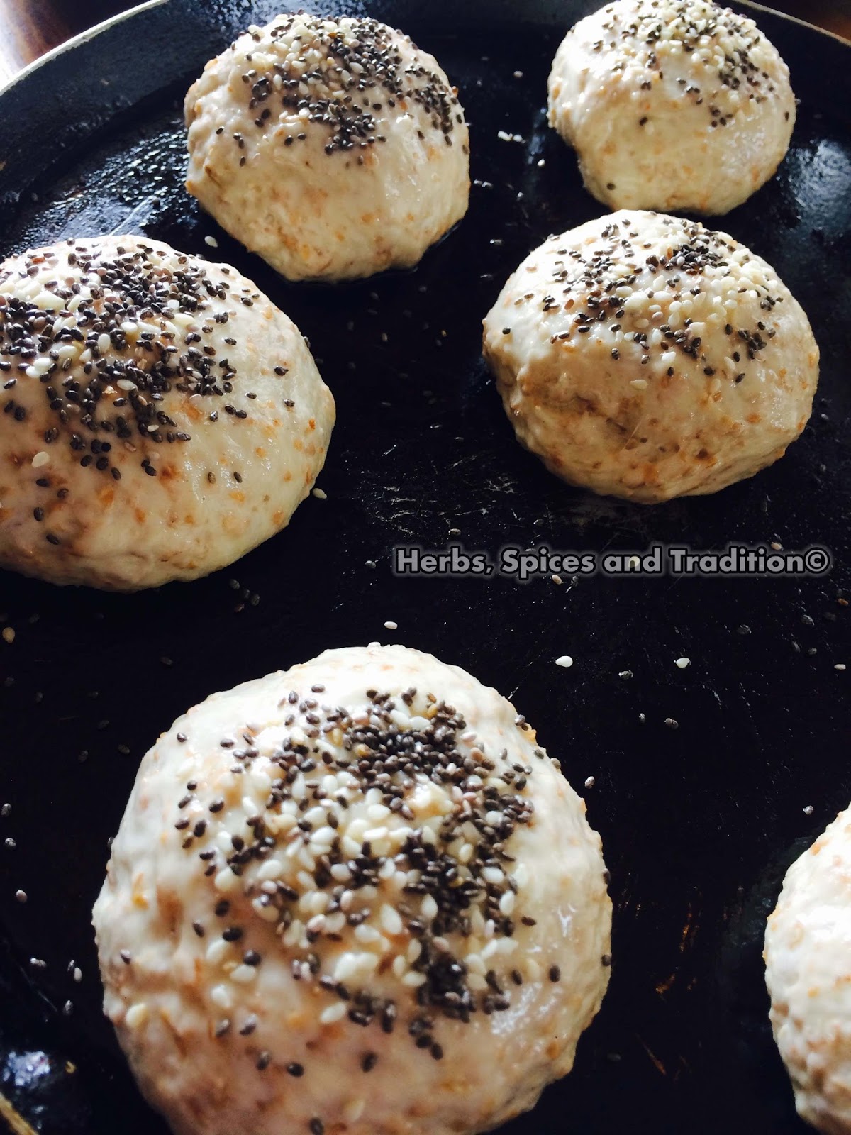 Herbs, Spices and Tradition FRESHLY BAKED BROWN BUNS