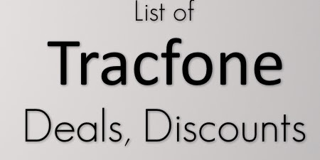 Tracfone Deals And Discounts List - March 2016