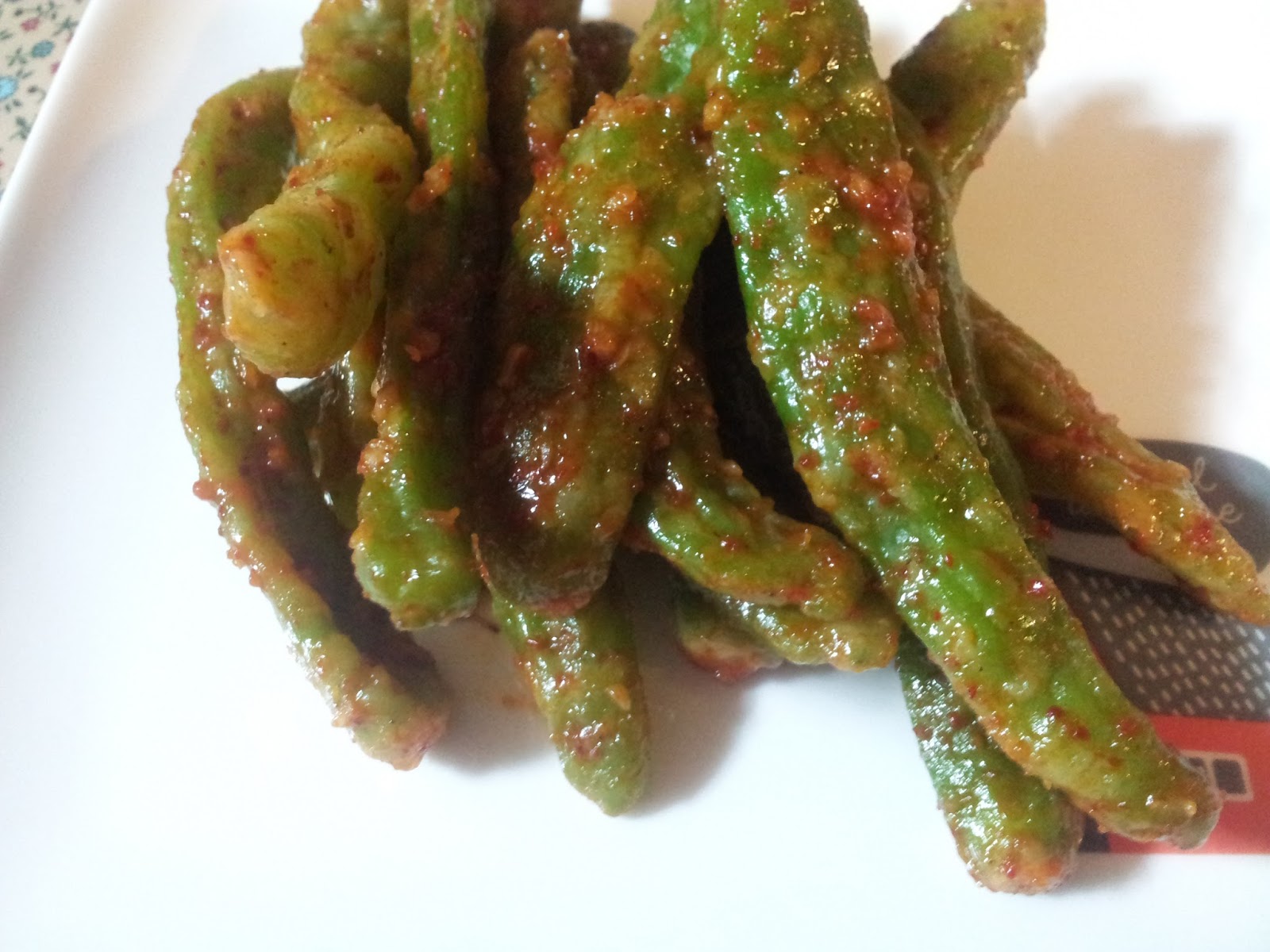 My Korean Food Recipes Steamed shishito pepper(kkwarigochu zzim)