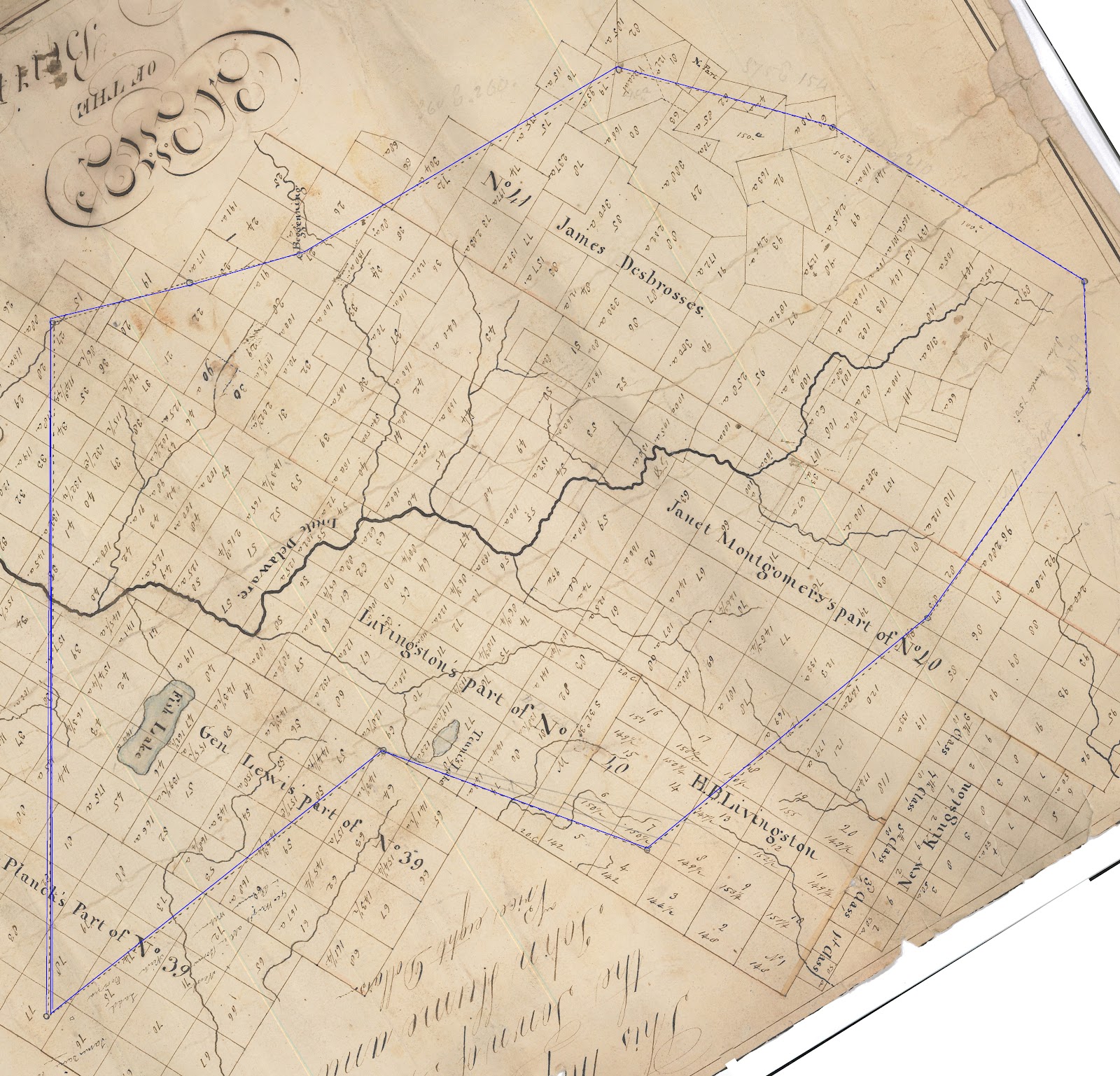 Bovina (NY) History A New Old Map of Bovina