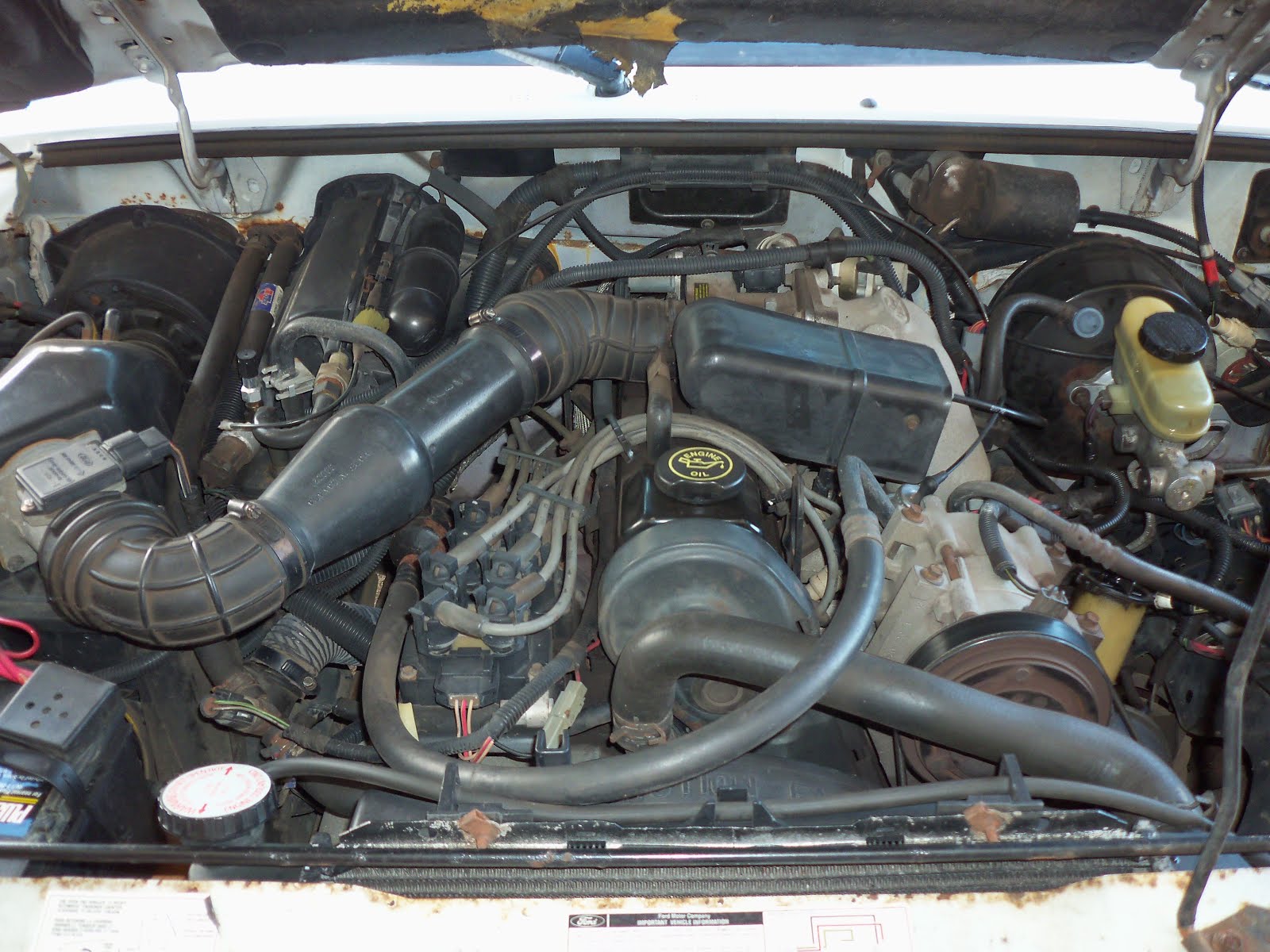 1992 Ford Ranger Engine 2.3 L 4 Cylinder
