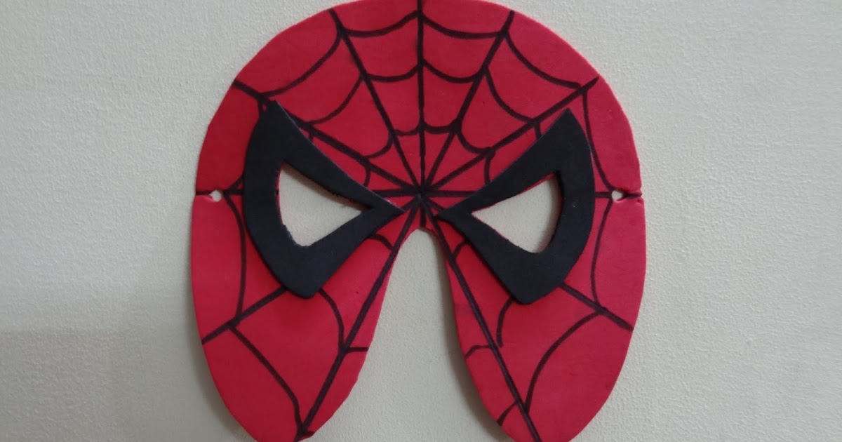 Paper Crafts: Spiderman Mask