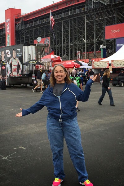 #NASCAR Race Mom at the “TreatMyClot.com 300” Fontana, CA.