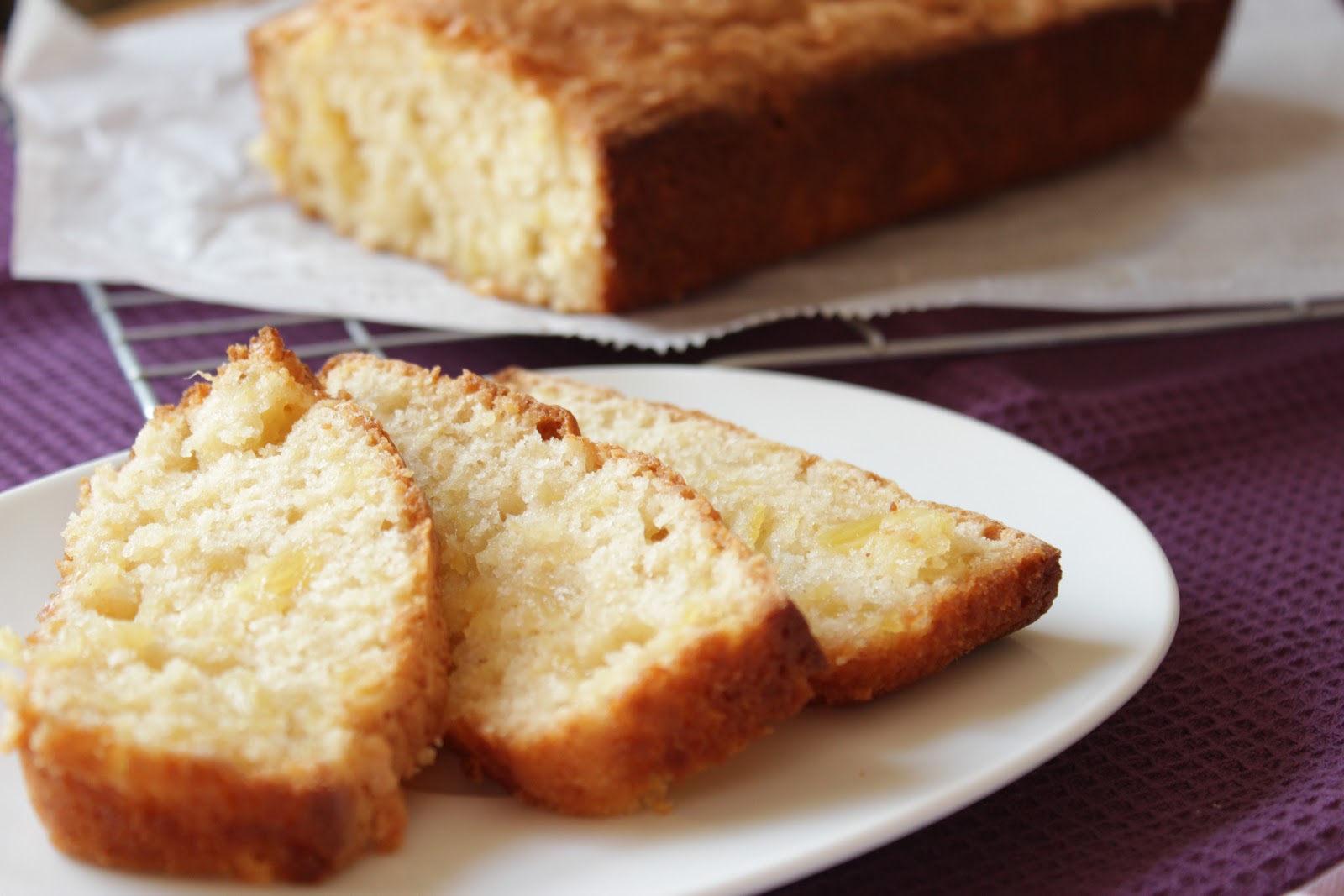 A DISH AT A TIME Pineapple fruit loaf
