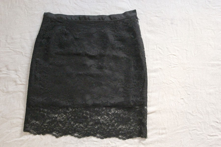 DIY Cómo hacer falda lencera o falda de encaje. Blog de costura y diy.