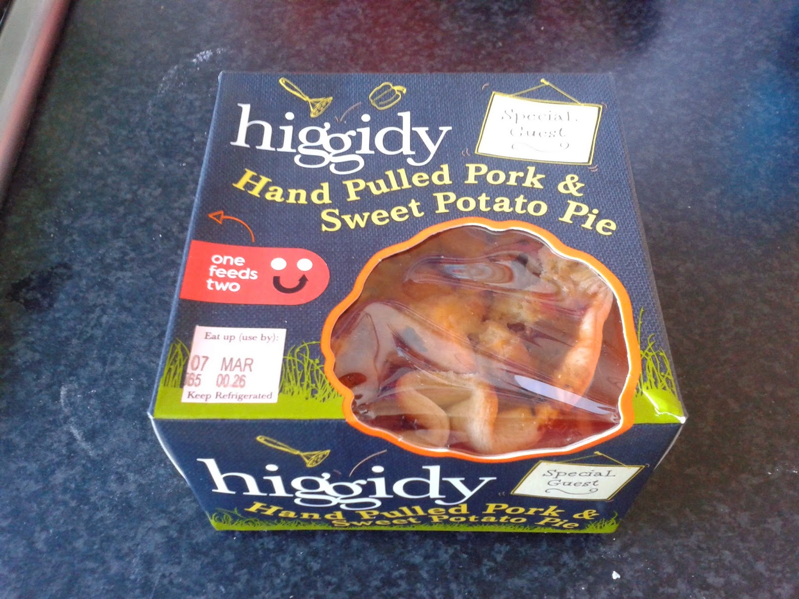Higgidy Pulled Pork and Sweet Potato Pie