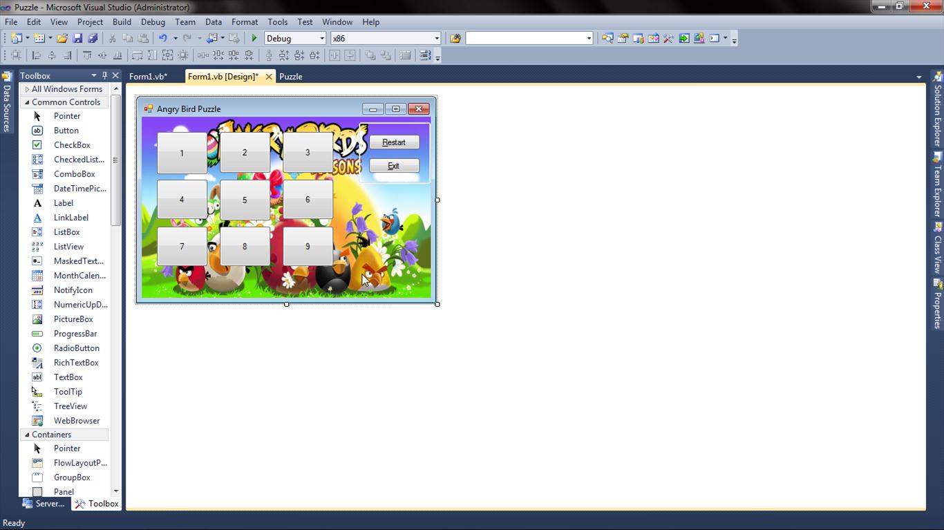 Membuat Puzzle dengan Visual Basic | Ocenews