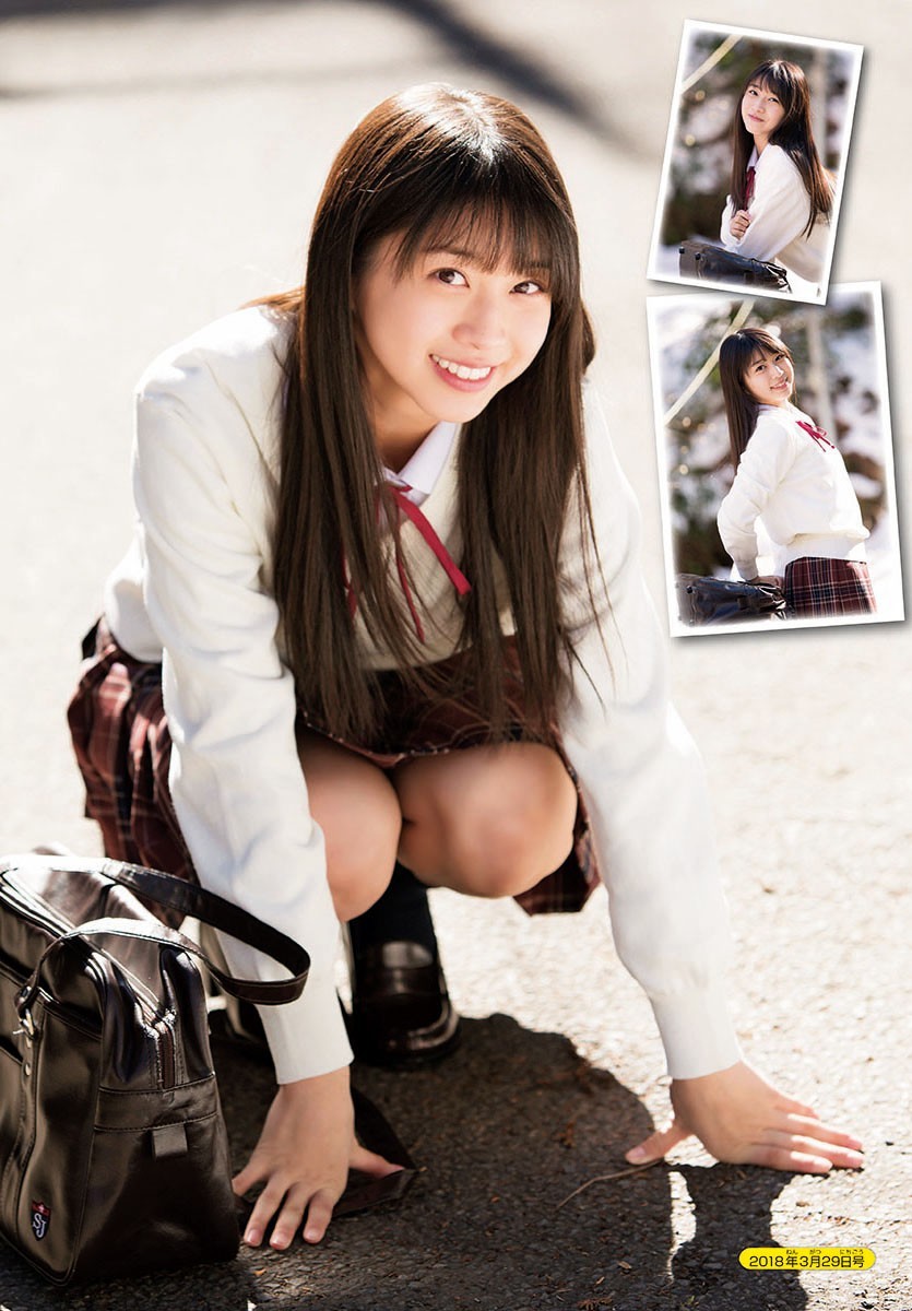 Maria Makino 牧野真莉愛, Shonen Champion 2019 No.13 (少年チャンピオン 2019年13号)