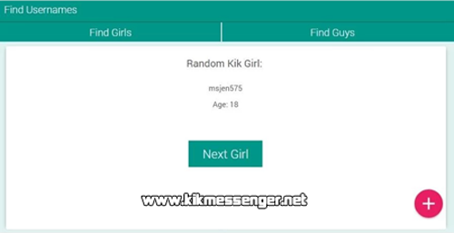 Find Usernames for Kik Messenger