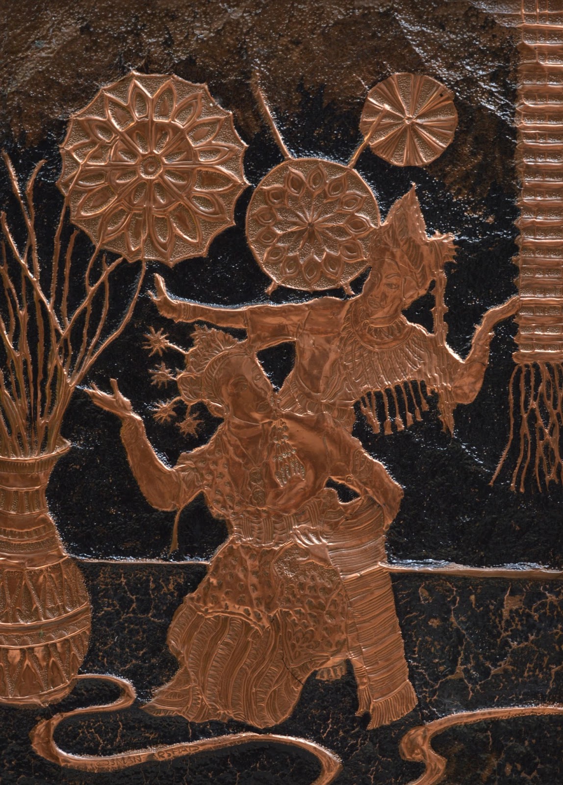 * kopihangtuah The Last Surviving Copper Tooling Artist in Peninsula