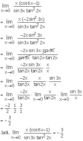 Contoh Soal Limit Trigonometri Kelas 12 Dan Pembahasannya Kumpulan Soal Pelajaran 7