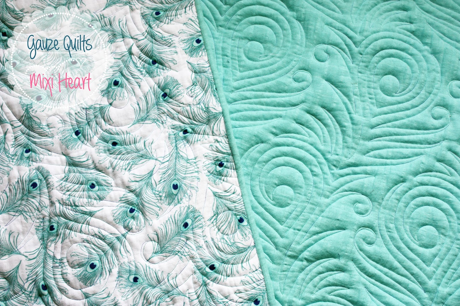 With all my Heart (Mixi Heart) Double Gauze Quilts