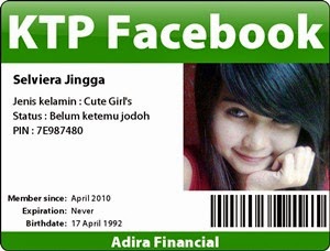Cara Membuat KTP Facebook / ID Card Dumay