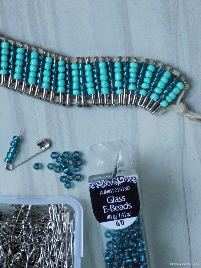 One Savvy Mom Nyc Area Blog Diy Beaded Safety Pin