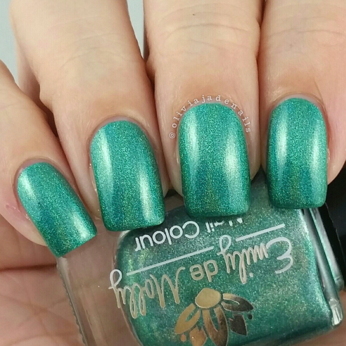Emily de Molly Lyrical swatched by Olivia Jade Nails