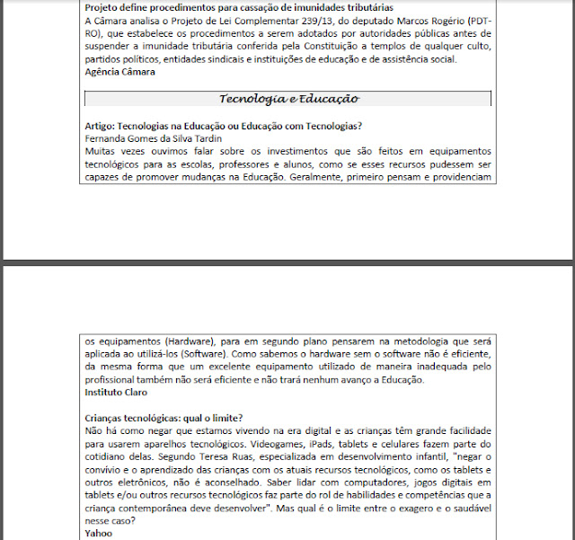 Exemplo De Artigos Científicos Na Área De Educação E Tecnologia