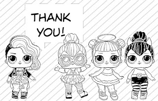 LOL Surprise! dolls coloring pages coloring.filminspector.com