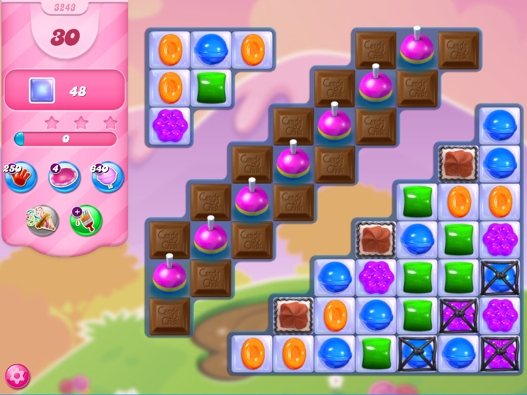 Candy Crush Saga level 3243 Candy Crush Saga level 3243