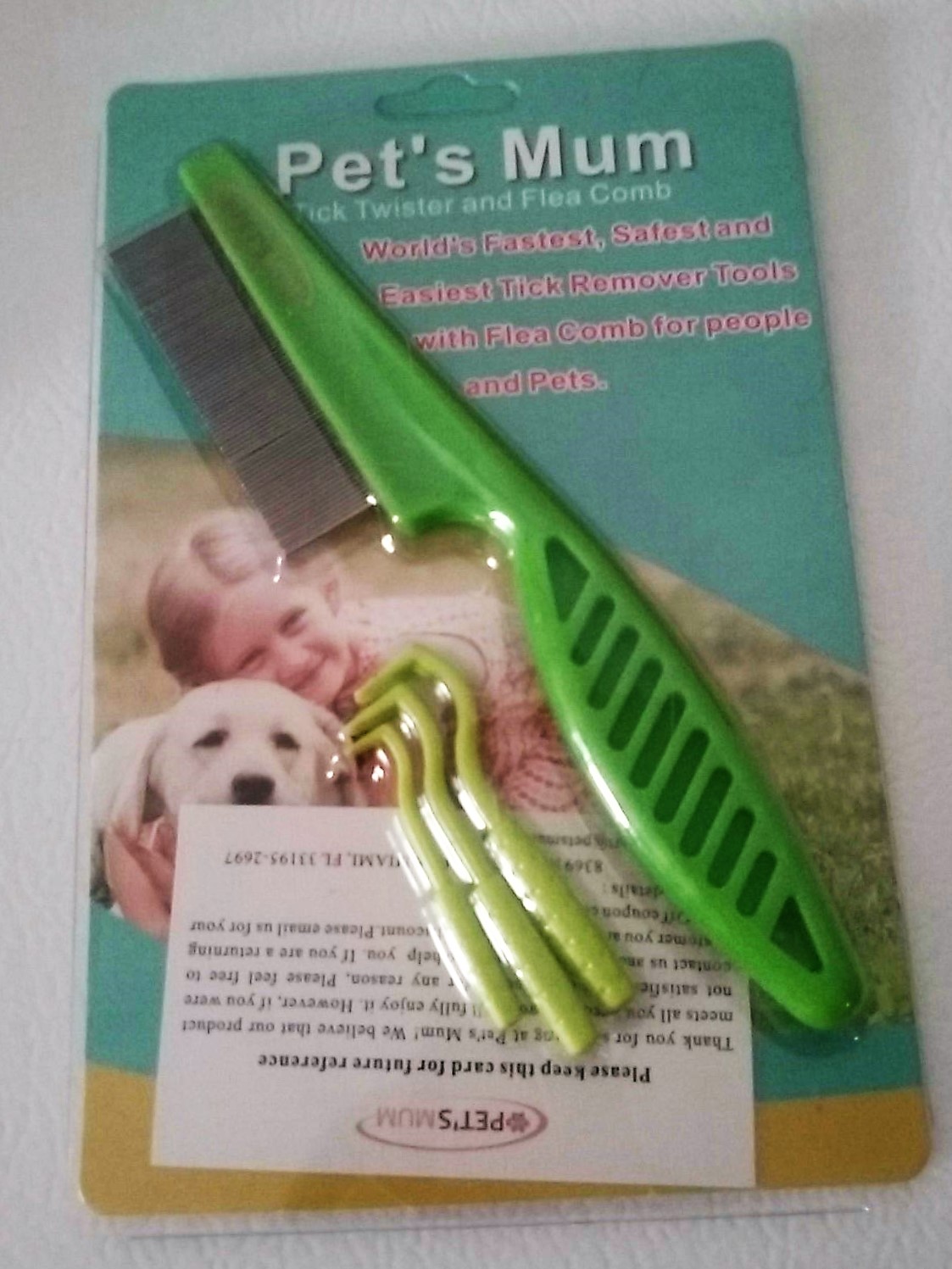 Rusty2rusty's Chatter Flea and Tick Control With 3 Tick Remover