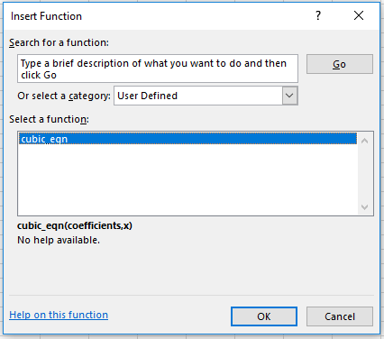 httprover's 2nd blog: Creating User Defined Functions in Excel
