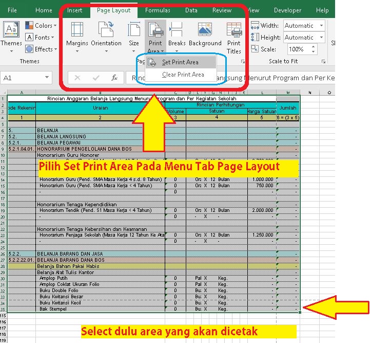 Ukuran Amplop Putih Panjang Di Excel Kumpulan Materi Pelajaran Dan Contoh Soal 3