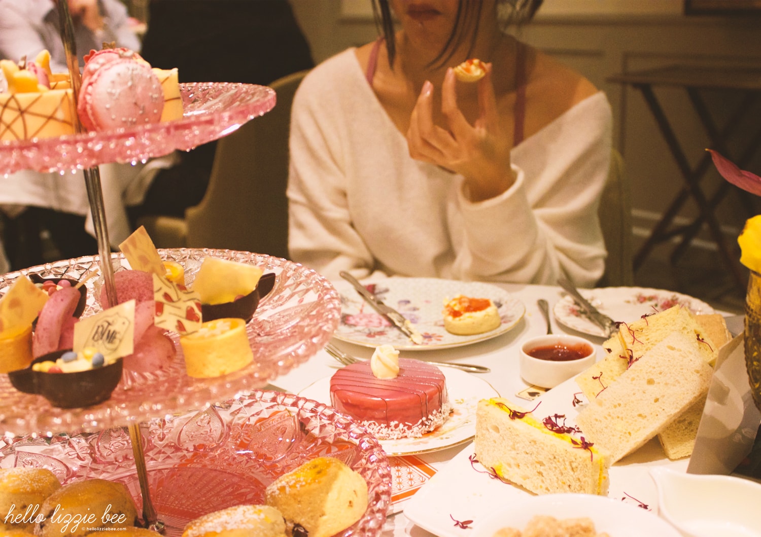 afternoon tea tray