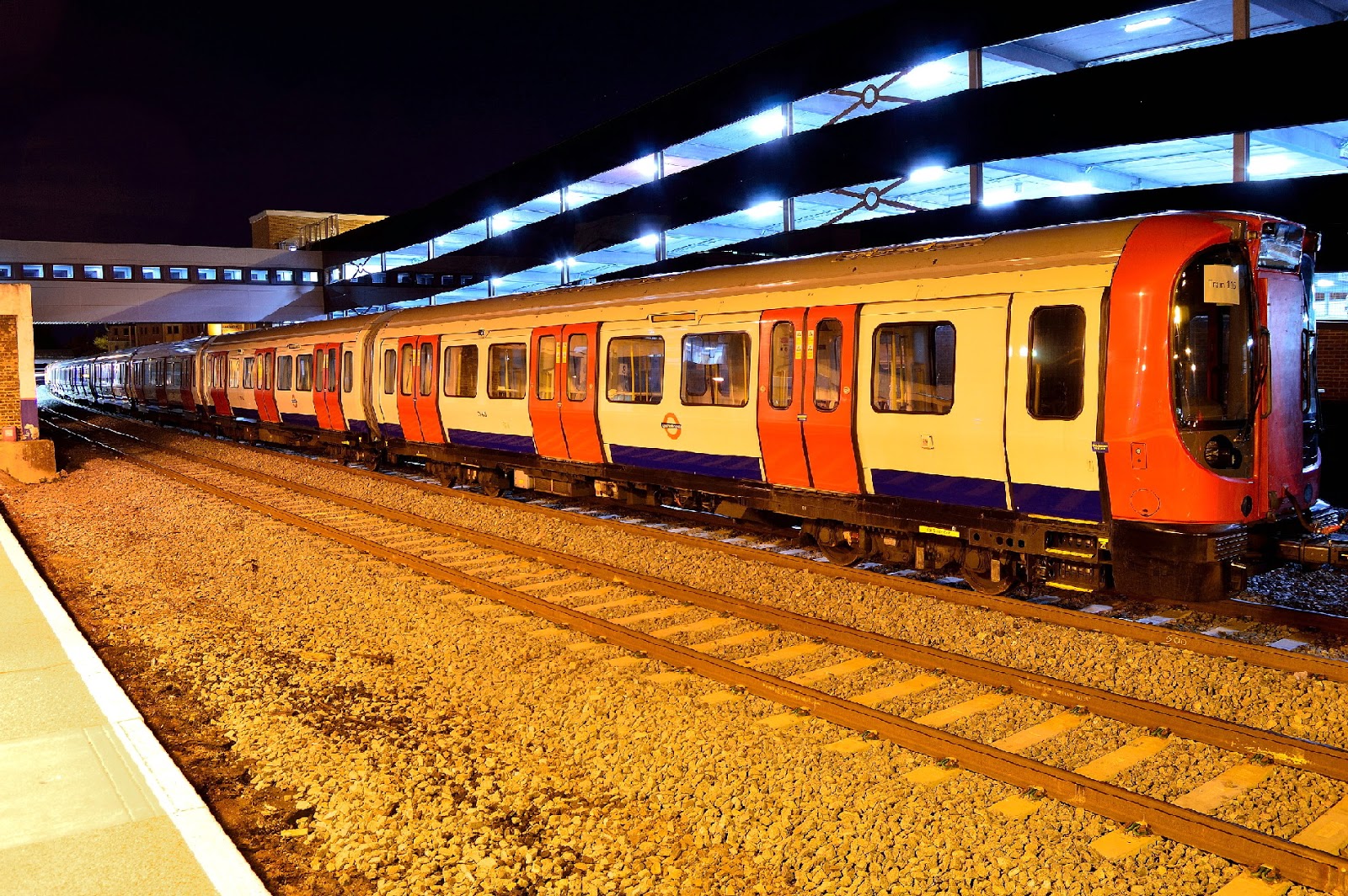 'Along These Tracks' Train Photos Site Night Photo S Type London