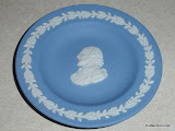 Blue Wedgwood Jasperware Plate